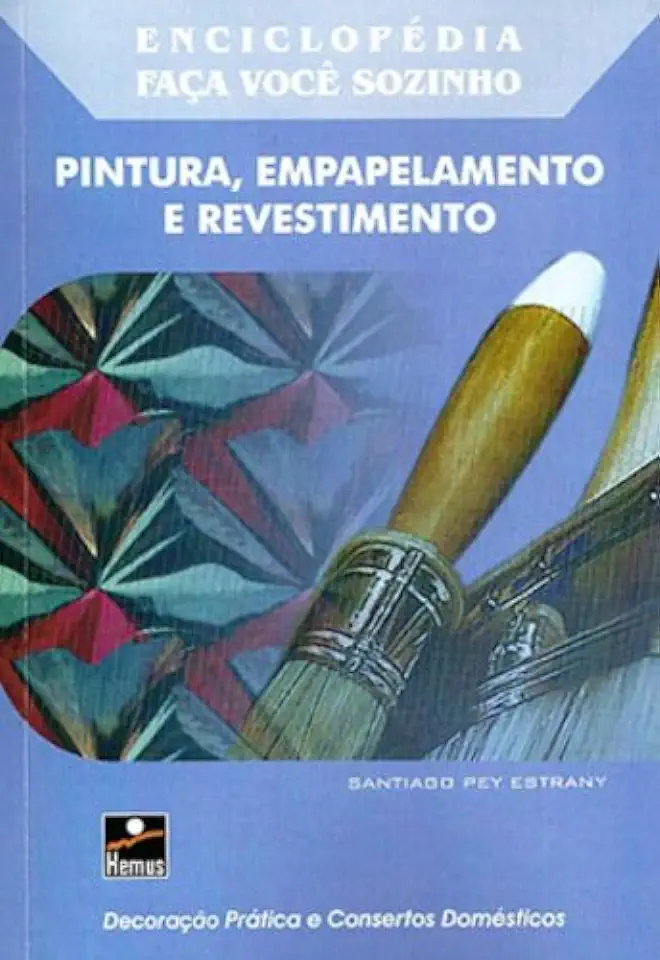 Capa do Livro Pintura, Empapelamento e Revestimento - Santiago Pey Estrany