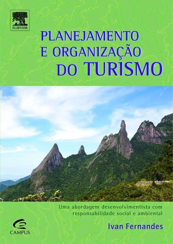 Capa do Livro Planejamento e Organização do Turismo - Ivan Fernandes