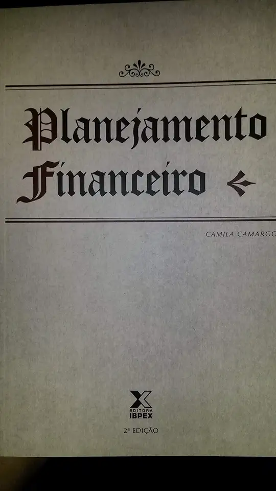 Capa do Livro Planejamento Financeiro - Camila Camargo