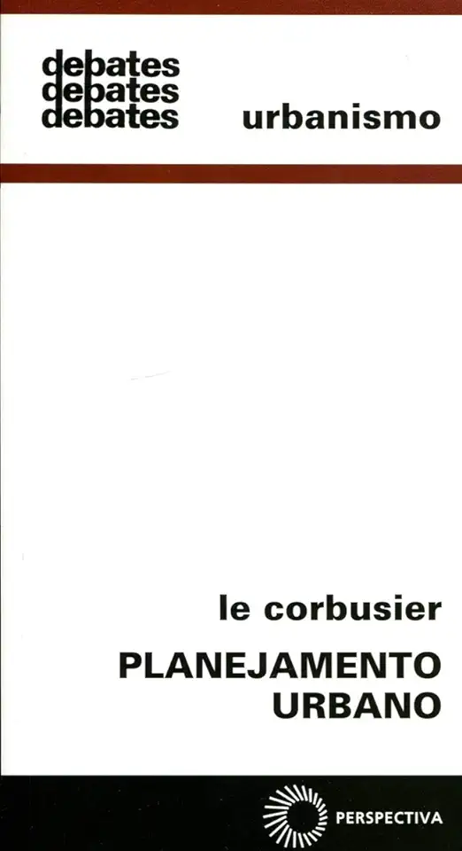 Capa do Livro Planejamento Urbano - Le Corbusier