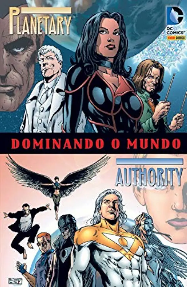 Capa do Livro Planetary / Authority - Dominando o Mundo - Warren Ellis