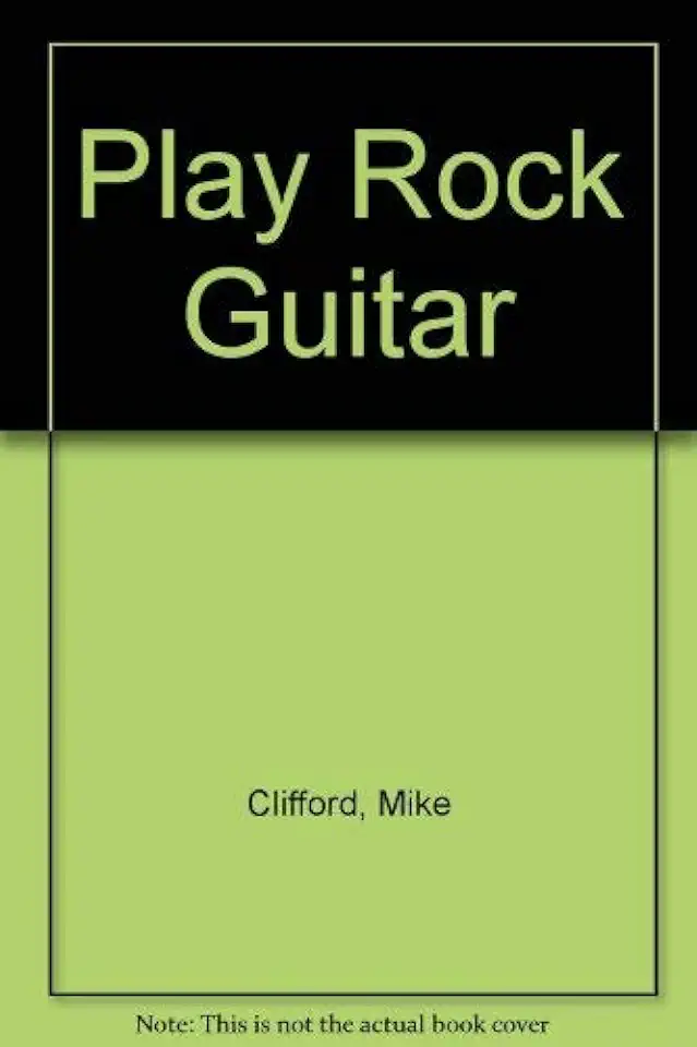 Capa do Livro Play Rock Guitar - Mike Clifford