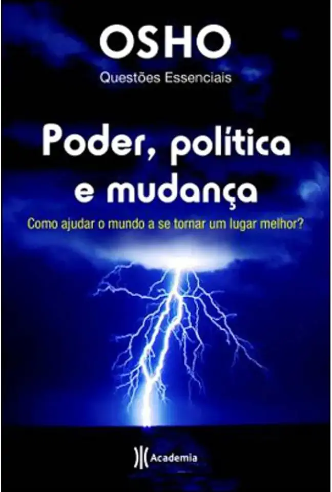 Capa do Livro Poder, Política e Mudança - Osho