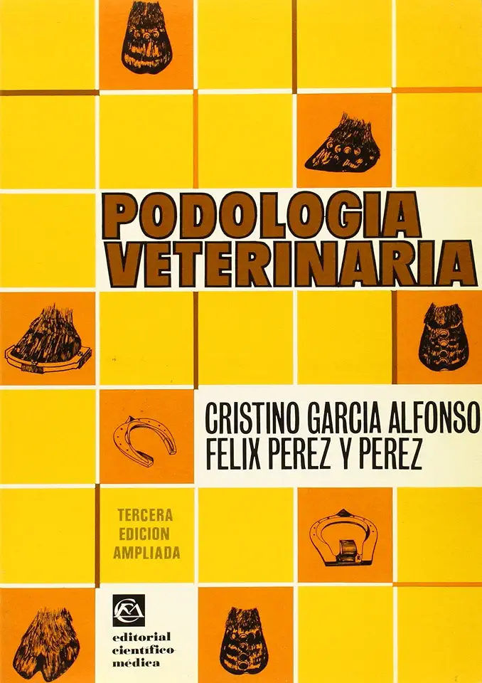 Capa do Livro Podologia Veterinaria - Cristino Garcia Alfonso