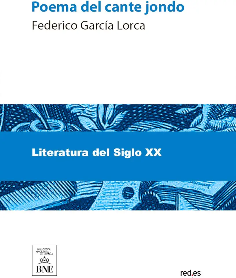 Capa do Livro Poema del Cante Jondo - Federico García Lorca