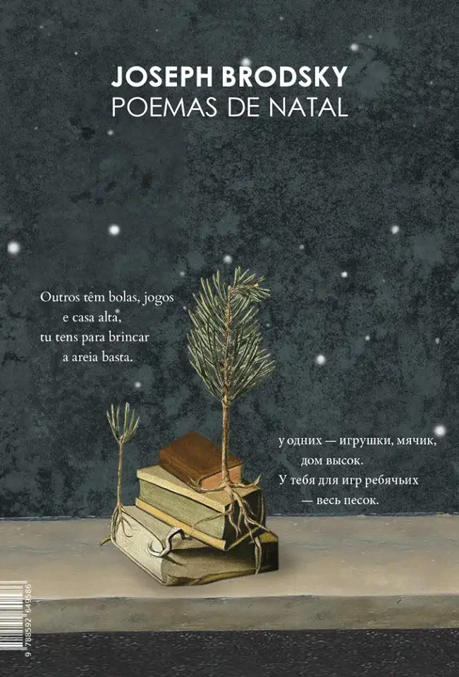 Capa do Livro Poemas de natal - Brodsky, Joseph