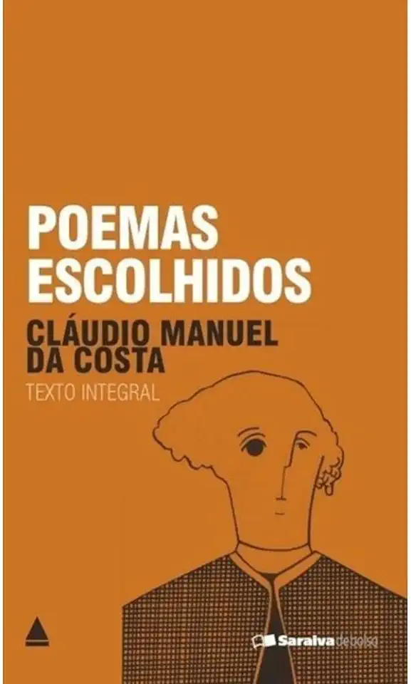 Capa do Livro Poemas Escolhidos - Cláudio Manuel da Costa