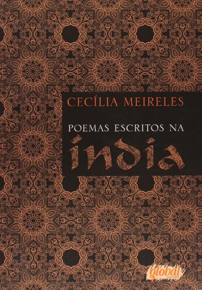 Capa do Livro Poemas Escritos na Índia - Cecília Meireles