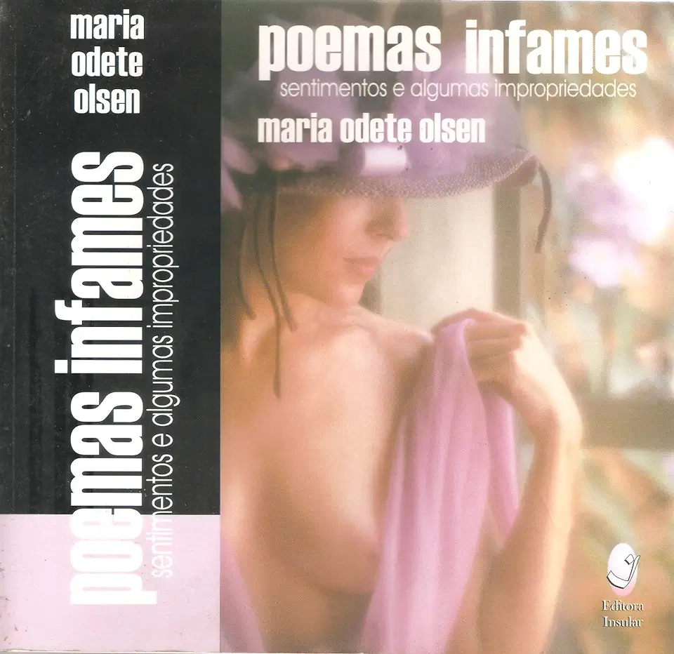 Capa do Livro Poemas Infames - Maria Odete Olsen