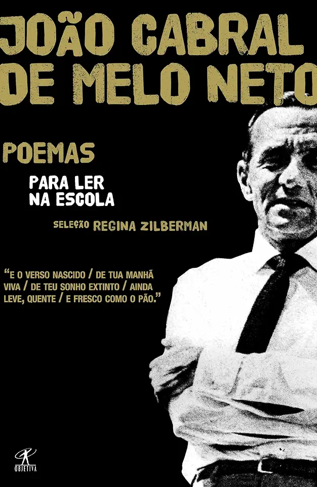 Capa do Livro Poemas para Ler na Escola - João Cabral de Melo Neto