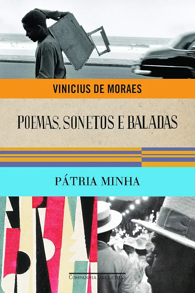 Capa do Livro Poemas, Sonetos e Baladas Pátria Minha - Vinicius de Moraes