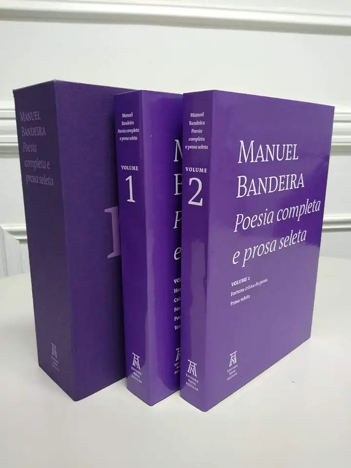 Capa do Livro Poesia Completa e Prosa Seleta - Manuel Bandeira - Bandeira, Manuel