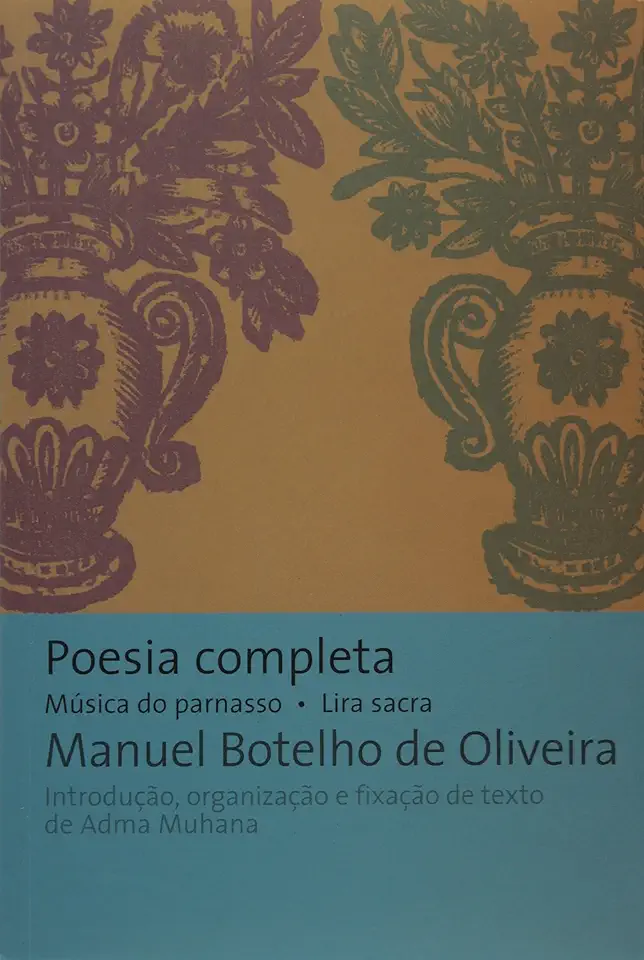 Capa do Livro Poesia Completa - Manuel Botelho de Oliveira