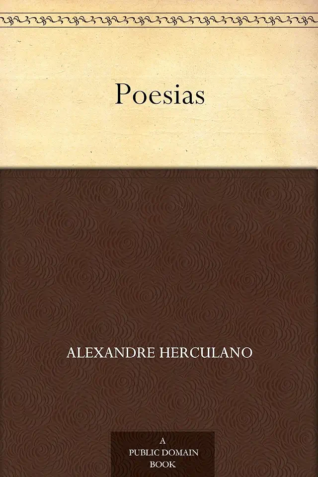 Capa do Livro Poesias - A. Herculano