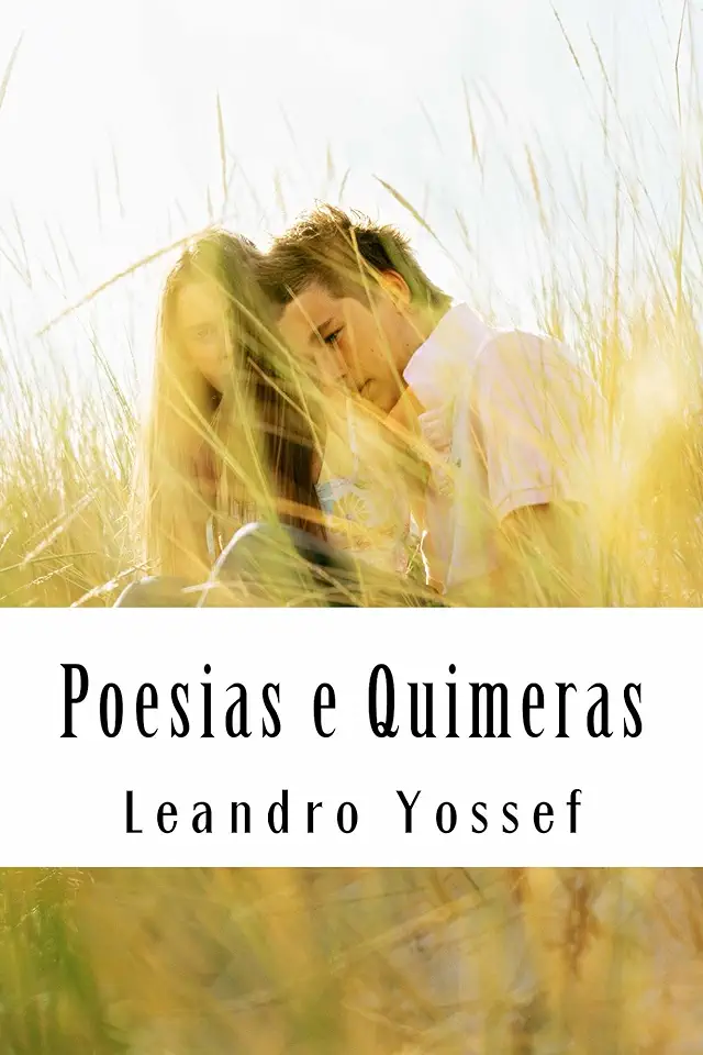 Capa do Livro Poesias e Quimeras - Leandro Yossef