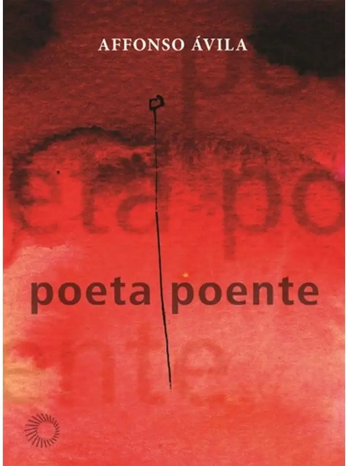 Capa do Livro Poeta Poente - Affonso Ávila