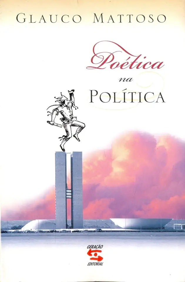 Capa do Livro Poética na Política - Glauco Mattoso