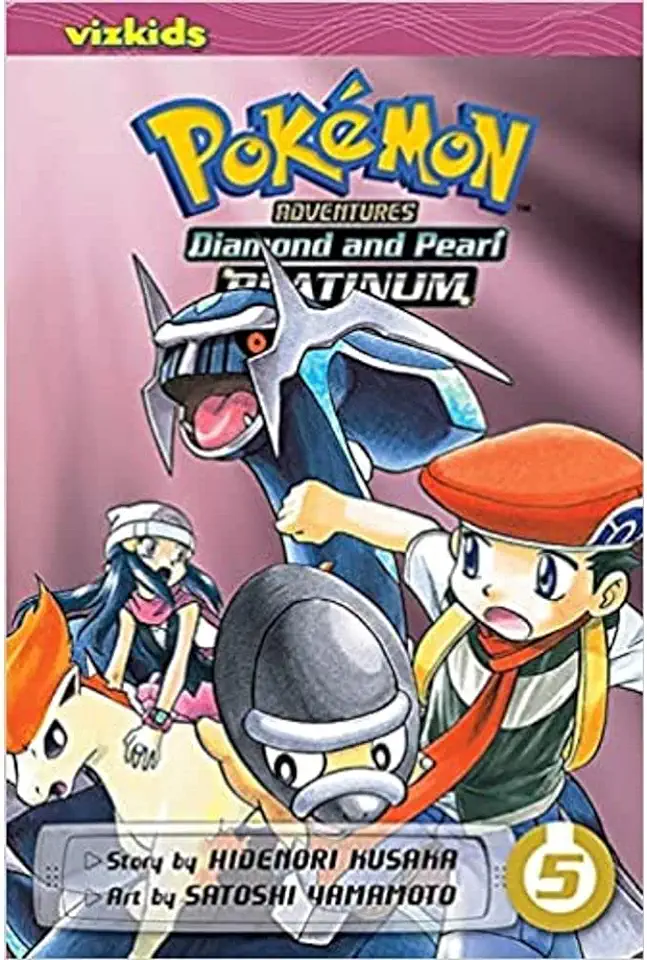 Capa do Livro Pokémon Diamond And Pearl Vol. 5 - Hidenori Kusaka,Satoshi Yamamoto,