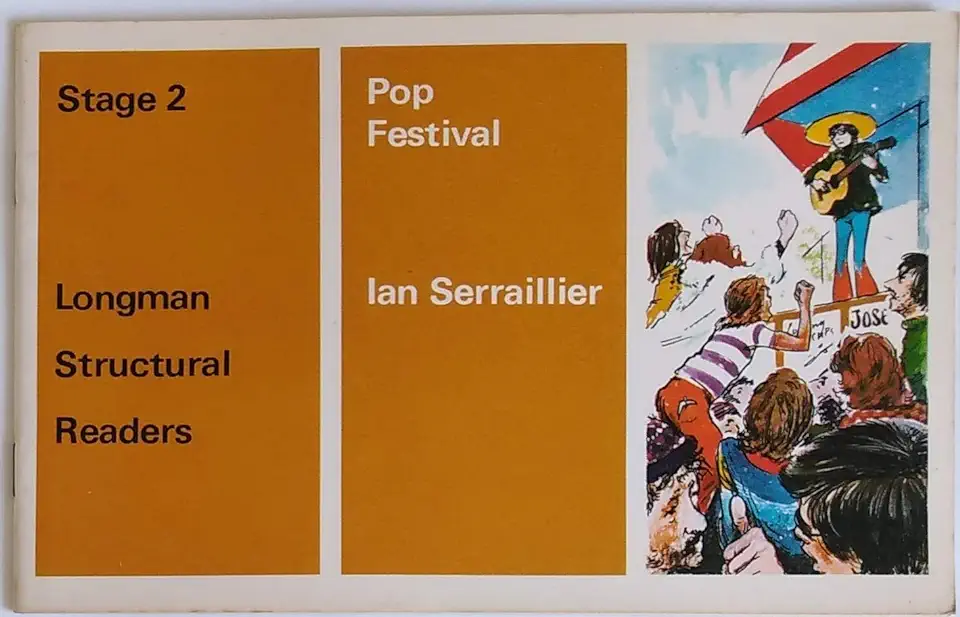 Capa do Livro Pop Festival - Ian Serraillier