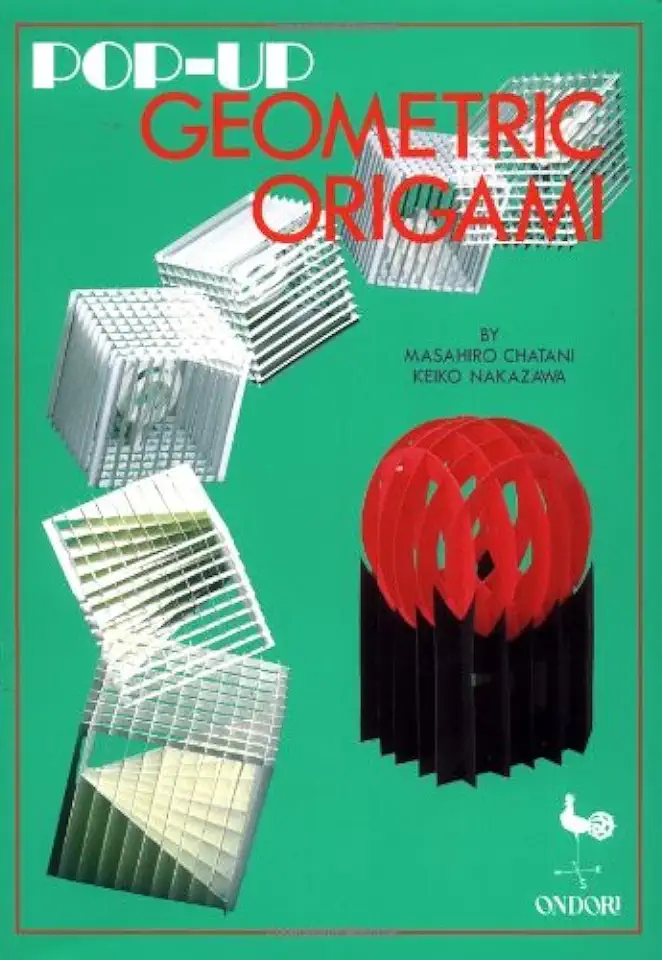 Capa do Livro Pop-up Geometric Origami - Masahiro Chatani- Keiko Nakazawa