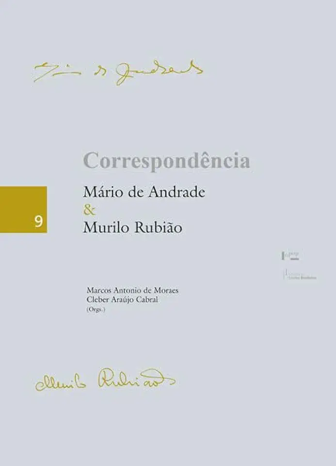 Capa do Livro Postais a Mário de Andrade - Marcos Antonio de Moraes