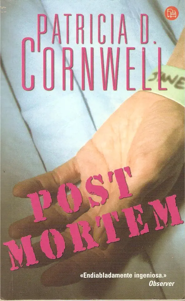 Capa do Livro Post-mortem - Patricia D. Cornwell