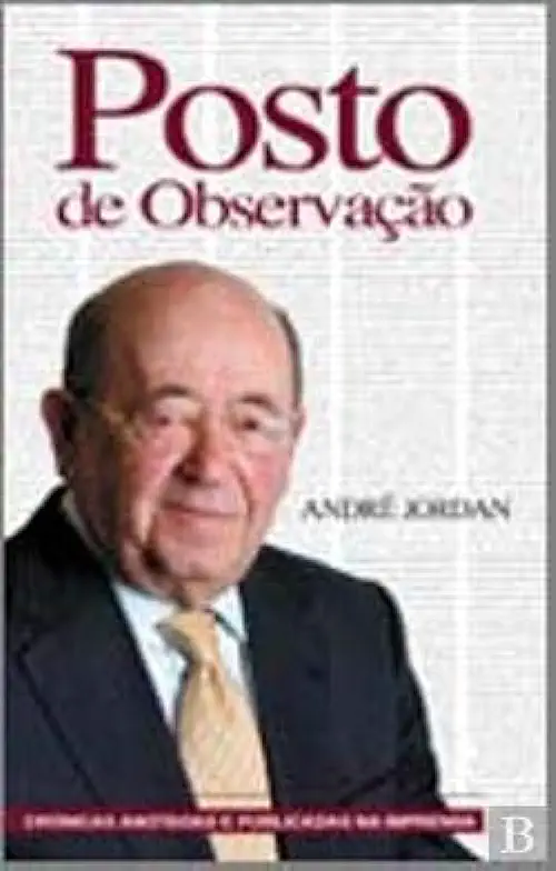 Capa do Livro Posto de Observação - André Jordan