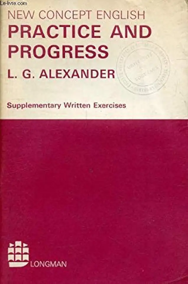 Capa do Livro Practice and Progress - L. G. Alexander