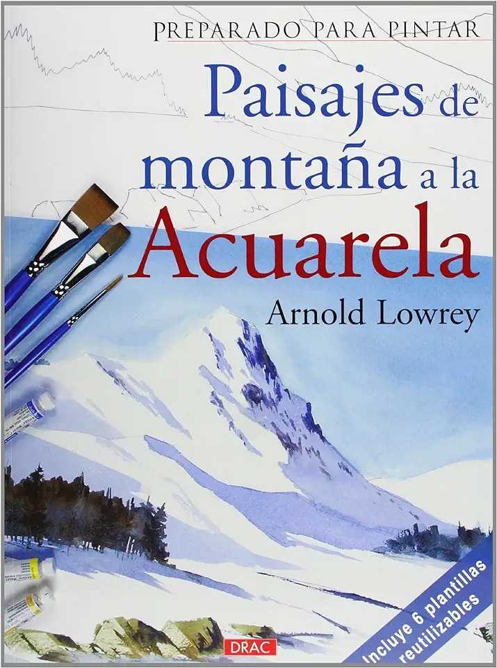 Capa do Livro Preparado para pintar paisajes de montana a la acuarela - Lowrey