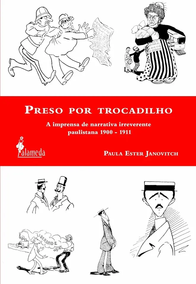 Capa do Livro Preso por Trocadilho - Paula Ester Janovitch