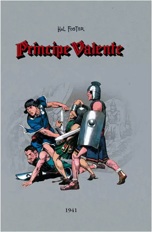 Capa do Livro Principe Valente - Harold Foster