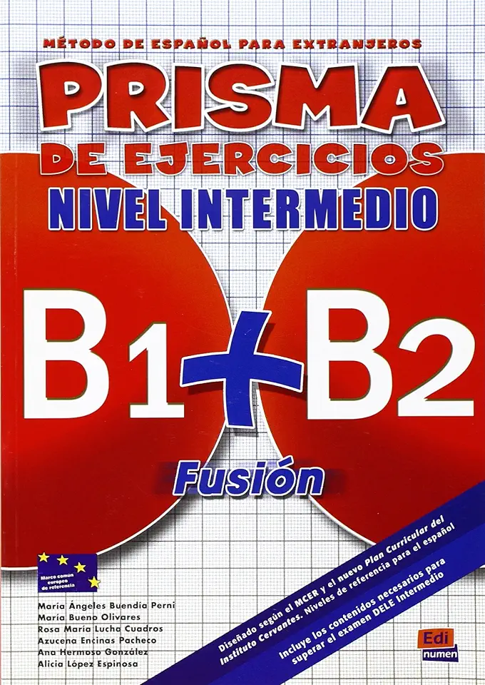 Capa do Livro Prisma fusion intermedio B1 + B2 - Libro de ejercicios - Equipo Prisma