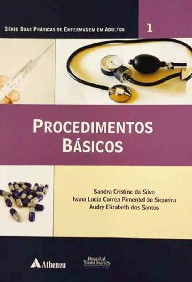 Capa do Livro Procedimentos Basicos - Sandra Cristine da Silva