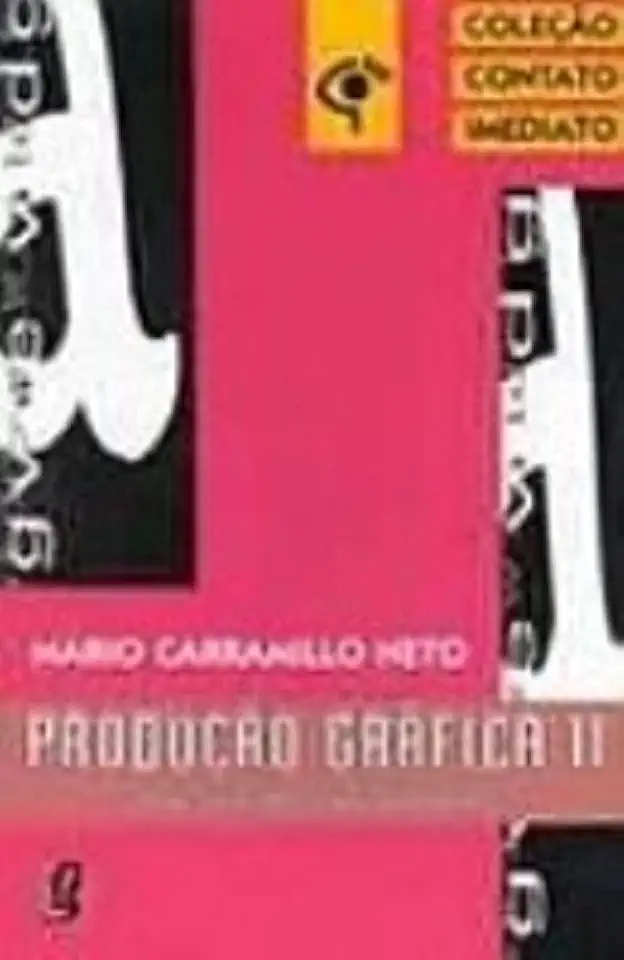 Capa do Livro Produção Gráfica II - Mário Carramillo Neto