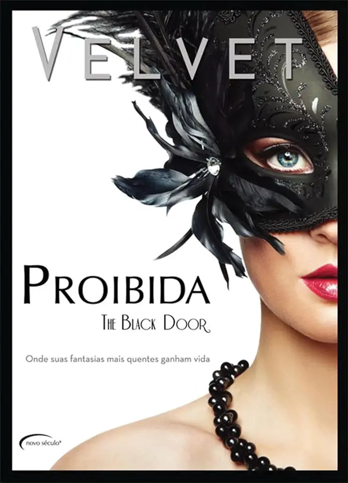 Capa do Livro Proibida - the Black Door - Velvet