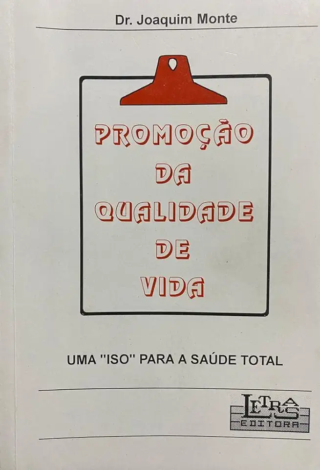 Capa do Livro Promoção da Qualidade de Vida - Dr. Joaquim Monte