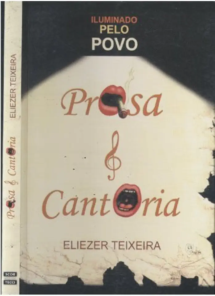 Capa do Livro Prosa e Cantoria - Eliezer Teixeira