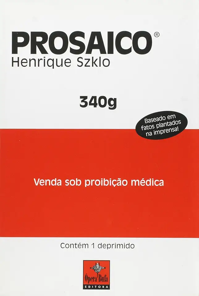 Capa do Livro Prosaico - Henrique Szklo