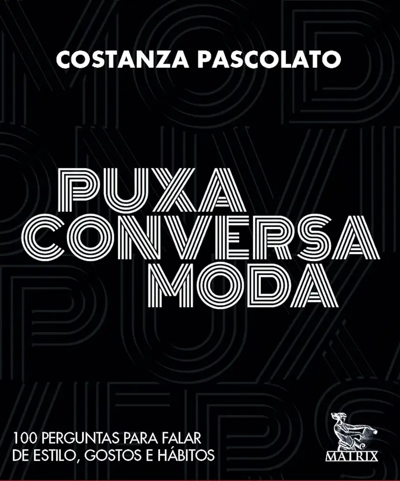 Capa do Livro Puxa conversa moda - Costanza