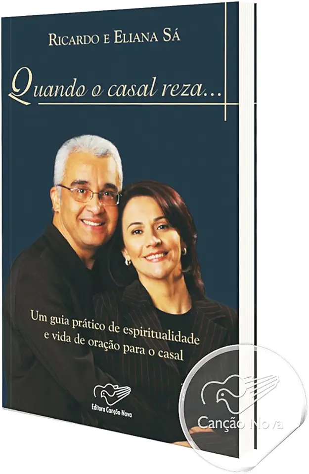 Capa do Livro Quando o Casal Reza... - Ricardo e Eliana Sá