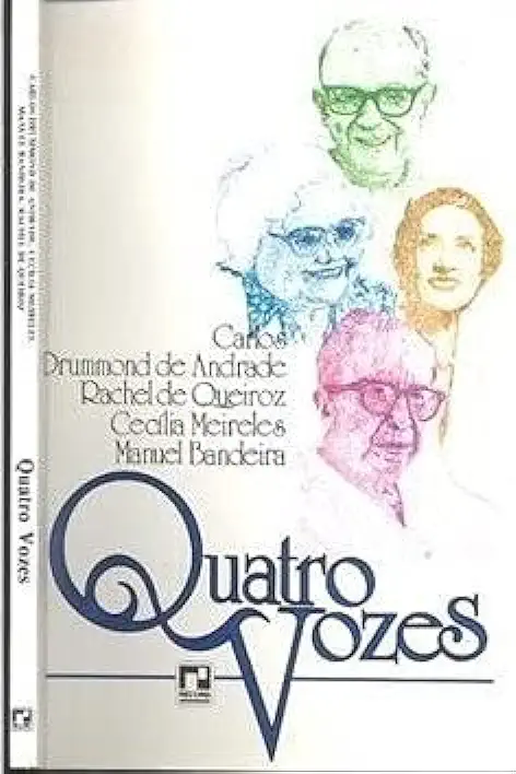 Capa do Livro Quatro Vozes - Carlos Drummond de Andrade e Outros