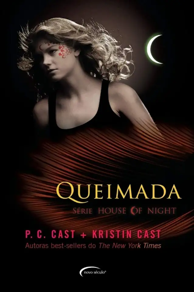 Capa do Livro Queimada - P. C. Cast e Kristin Cast