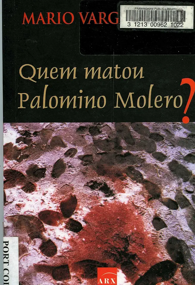 Capa do Livro Quem Matou Palomino Molero? - Mario Vargas Llosa