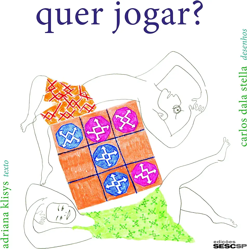 Capa do Livro Quer Jogar? - Adriana Klisys