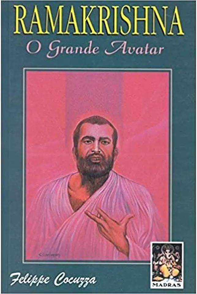 Capa do Livro Ramakrishna o Grande Avatar - Felippe Cocuzza