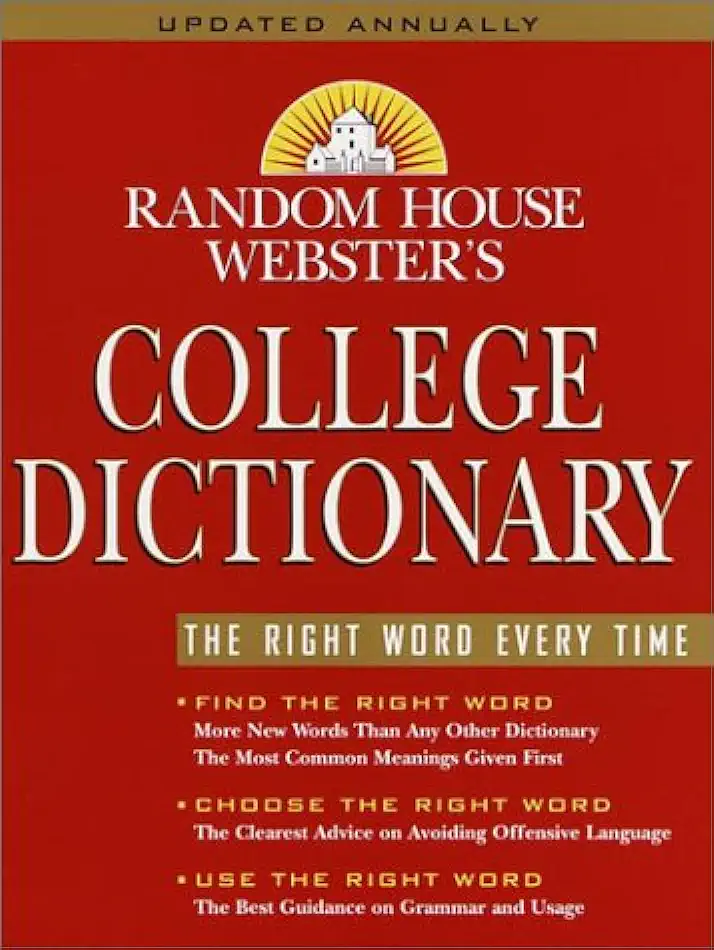 Capa do Livro Random House Websters College Dictionary - Random House