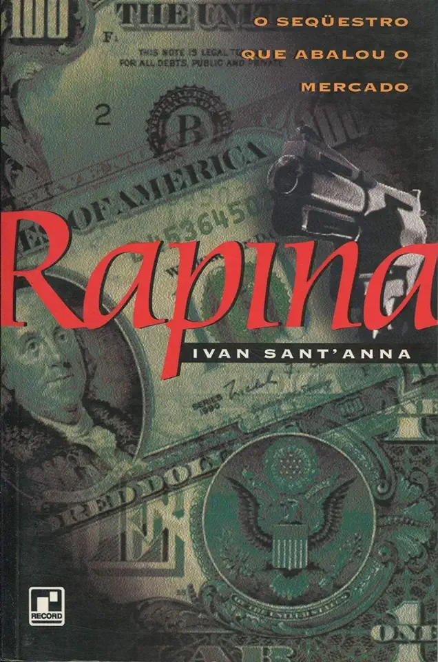 Capa do Livro Rapina - Ivan Santanna