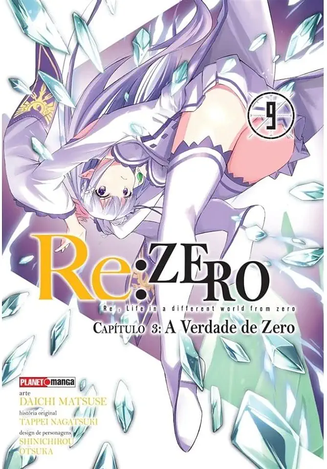 Capa do Livro Re: Zero Capitulo 3 - 09 - Nagatsuki, Tappei