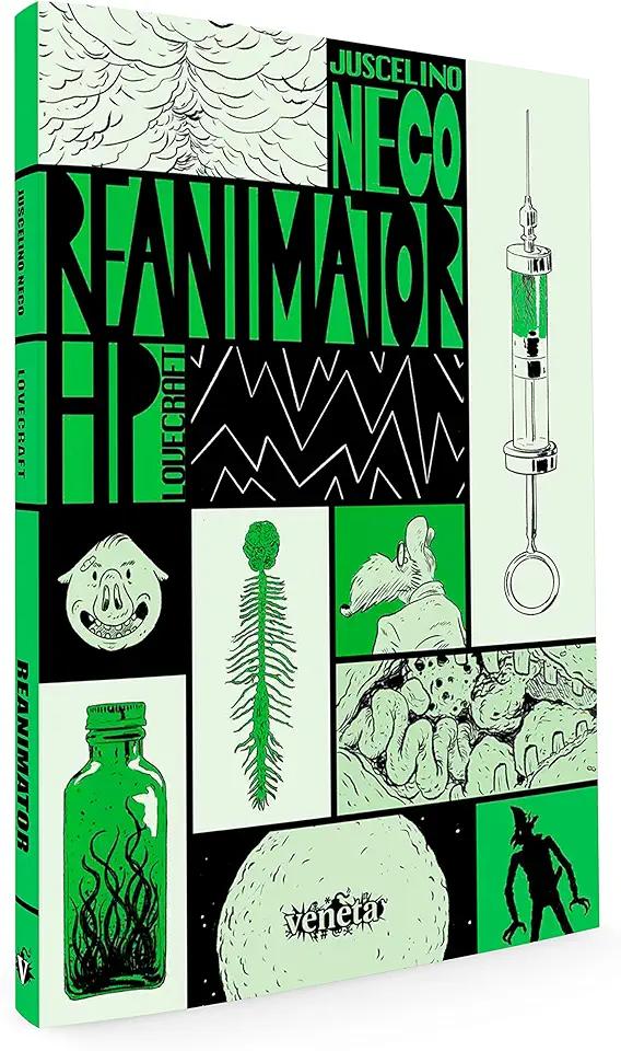 Capa do Livro Reanimator - Neco, Juscelino