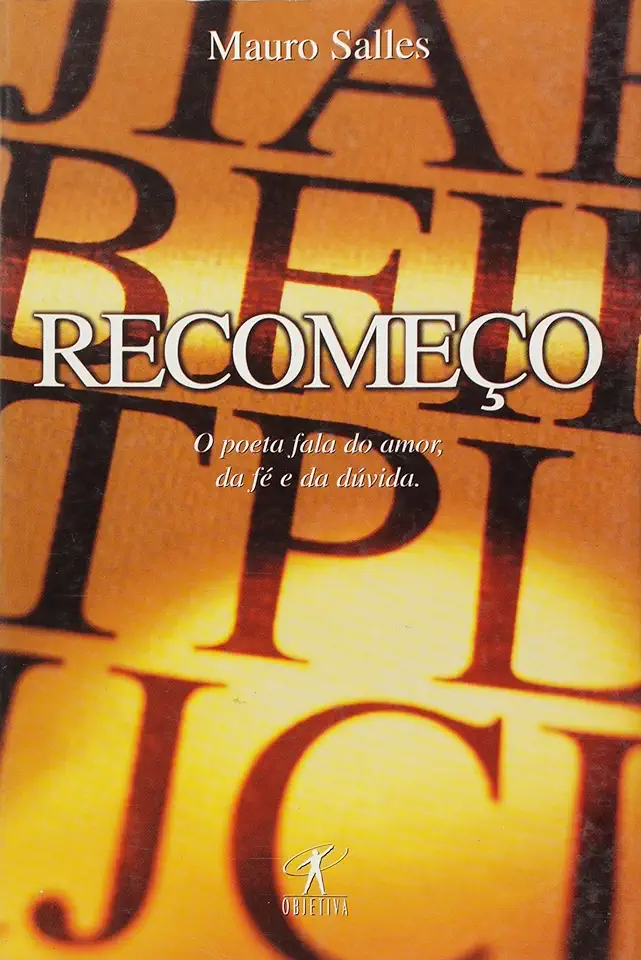 Capa do Livro Recomeço - Mauro Salles